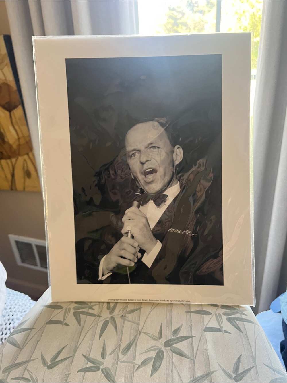 Sinatra in Vegas print NWT